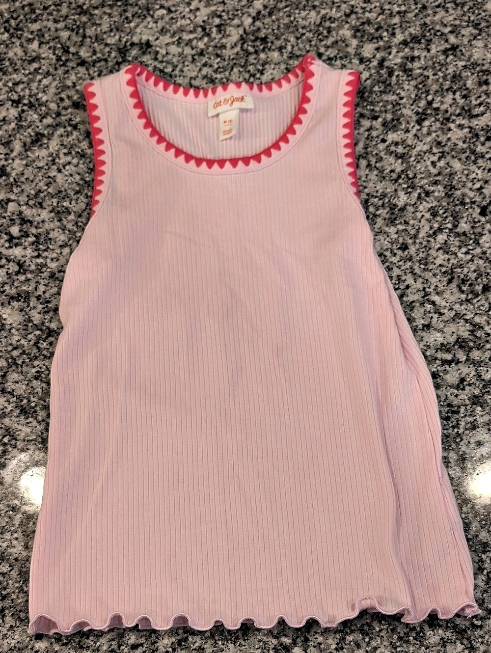 Cat & Jack Girls Pink Sleeveless Dress Size Medium (8)